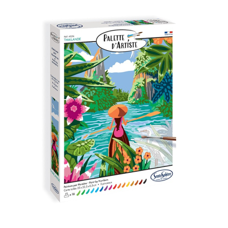 Jucarii creative - Pictura pe numere - Thailanda - Sentosphere