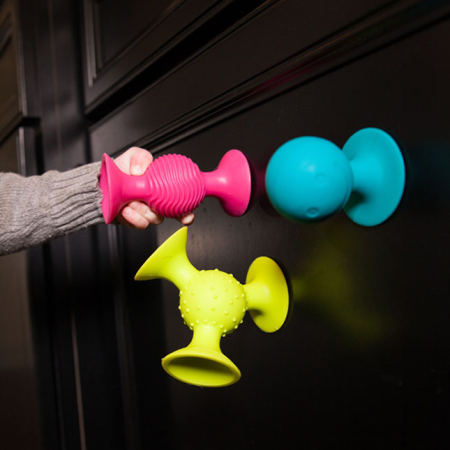 pipSquigz – Set 3 jucării senzoriale cu ventuze pentru bebeluși [4]