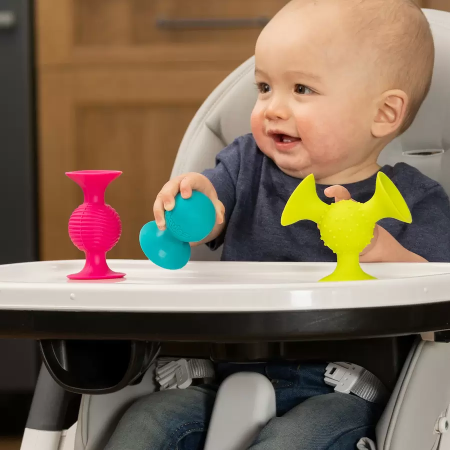 pipSquigz – Set 3 jucării senzoriale cu ventuze pentru bebeluși [7]