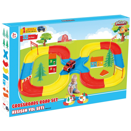 Pista de masini Pilsan Crossroads cu masinuta [1]