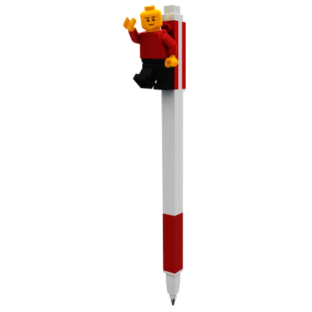 Pix cu gel LEGO rosu - Minifigurina [2]