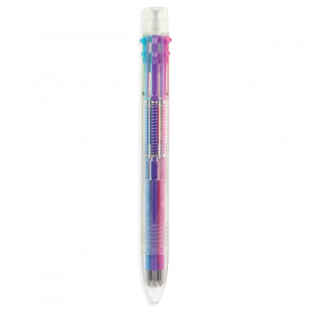 Pix cu gel multicolor cu 6 culori si mecanism retractabil [2]