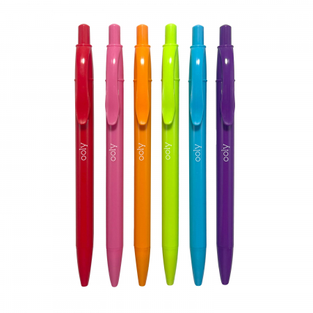 Pixuri colorate retractabile Bright Writers - set de 6 [2]