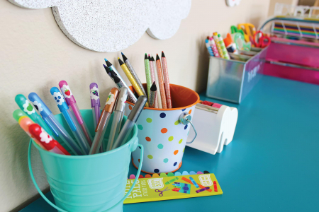 Pixuri cu gel colorate cu sclipici, parfumate, Yummy Yummy - Set de 12 [3]