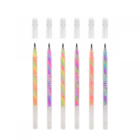 Pixuri cu gel colorate parfumate Tutti Fruitti - Set de 6 [1]