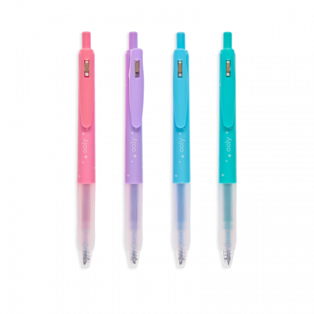 Pixuri retractabile cu gel si sclipici, Oh My Glitter!, set 4 culori [1]