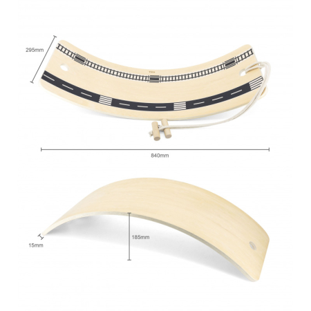 Placa de echilibru cu accesorii, Viga [3]