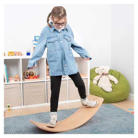 Placa de echilibru din lemn, TickiT [2]