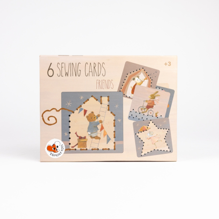 Jucarii de Indemanare - Planse de cusut cu siret, Egmont Toys