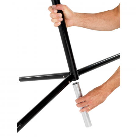 Plasă sport reglabilă 243x500cm - negru, Exit Toys [9]