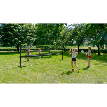 Plasă sport reglabilă 243x500cm - negru, Exit Toys [11]