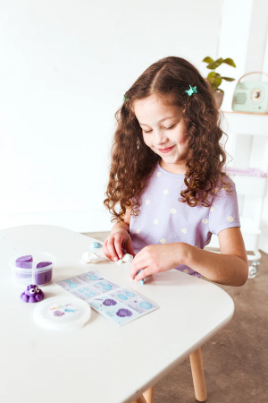 Plastilina cu uscare la aer - Ocean, Creatibles, set DIY 4 culori [8]