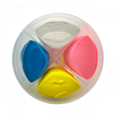 Plastilina cu uscare la aer - Rainbow, Creatibles, set DIY 4 culori [4]