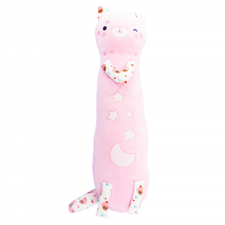 Cadouri copii Paste - Pluș Momomi Kurai – 80 cm, Pisicuță stil kawaii