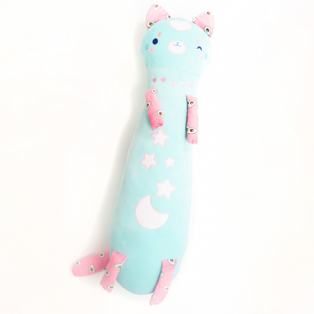 Cadouri copii Craciun - Pluș Momomi Takai – 120 cm, Pisicuță stil kawaii