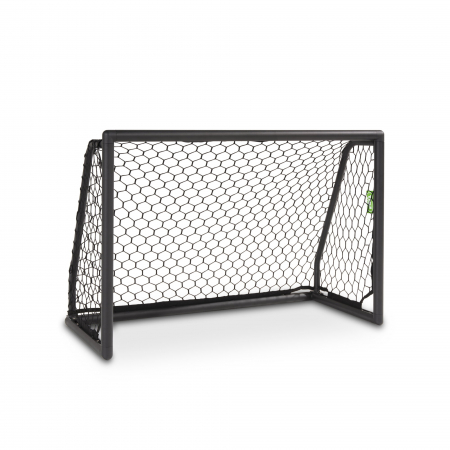 Poartă de fotbal din aluminiu, Scala, 120x80cm - negru, Exit Toys [1]