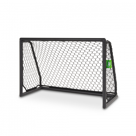 Jucarii de exterior - Poartă de fotbal din aluminiu, Scala, 120x80cm - negru, Exit Toys