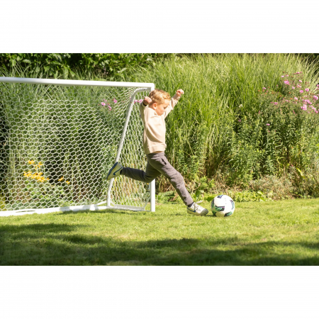 Poartă de fotbal din aluminiu, Scala, 180x120cm - alb, Exit Toys [2]
