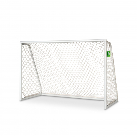 Jucarii de exterior - Poartă de fotbal din aluminiu, Scala, 180x120cm - alb, Exit Toys