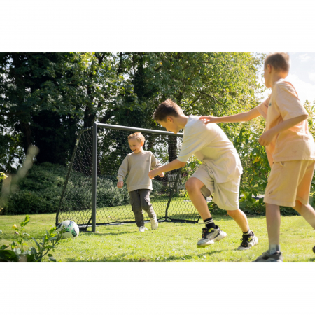 Poartă de fotbal din aluminiu, Scala, 180x120cm - negru, Exit Toys [9]