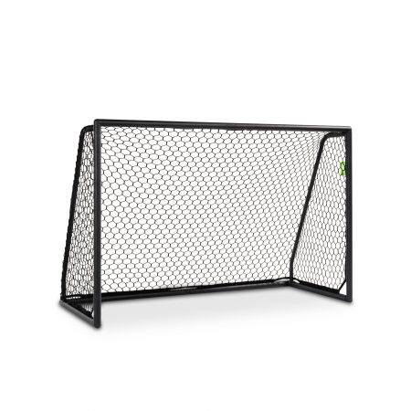 Poartă de fotbal din aluminiu, Scala, 180x120cm - negru, Exit Toys [3]