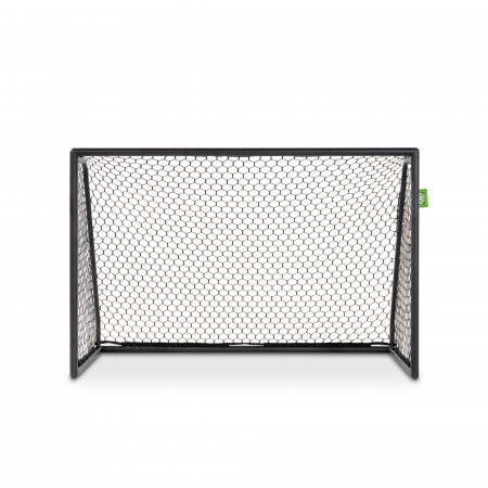 Poartă de fotbal din aluminiu, Scala, 180x120cm - negru, Exit Toys [4]