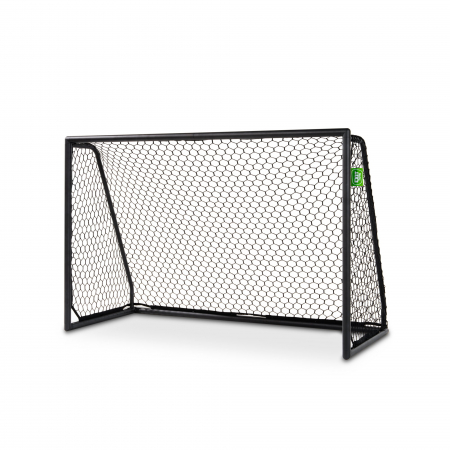Jucarii de exterior - Poartă de fotbal din aluminiu, Scala, 180x120cm - negru, Exit Toys