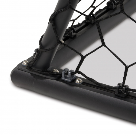 Poartă de fotbal din aluminiu, Scala, 300x200cm - negru, Exit Toys [5]