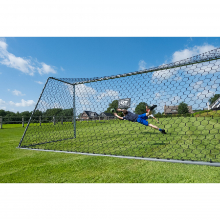 Poartă de fotbal din aluminiu, Scala, 500x200cm, Exit Toys [6]