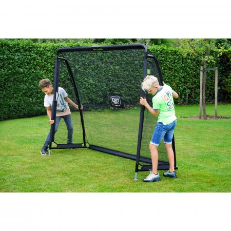 Poartă de fotbal din oțel, Coppa, 220x170cm - negru, Exit Toys [14]