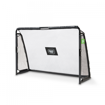 Jucarii de exterior - Poartă de fotbal din oțel, Maestro 180x120cm - negru, Exit Toys