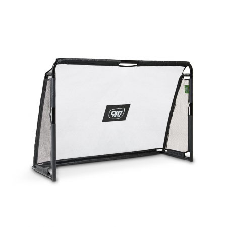 Poartă de fotbal din oțel, Maestro 180x120cm - negru, Exit Toys [2]