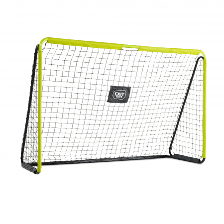 Poartă de fotbal din oțel, Tempo, 240x160cm - verde/negru, Exit Toys [1]