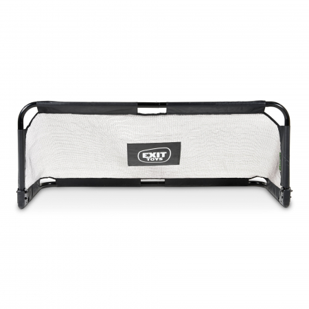 Poartă de fotbal pliabilă din oțel, Panna 150x60cm (set de 2 bucăți) - negru, Exit Toys [4]