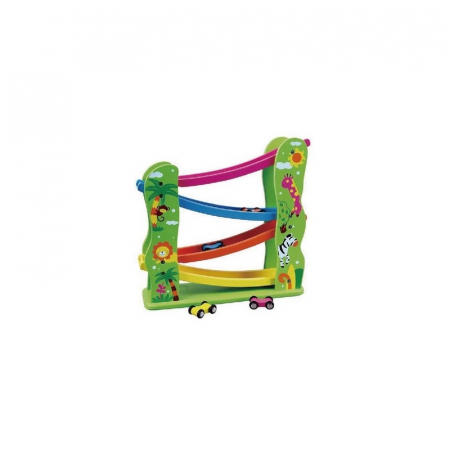 Vehicule - Pod zig zag cu masini
