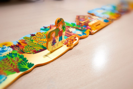 Poveste puzzle Hansel si Gretel - Miniland [4]