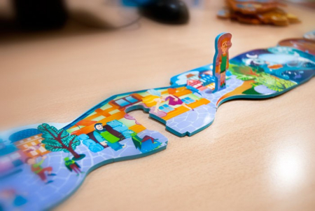 Poveste puzzle Pinocchio - Miniland [3]