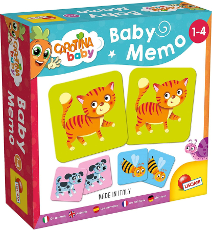 Jocuri de Memorie si asociere - Primul meu joc de memorie - Animalute