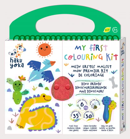 Back to school - Primul meu kit de desenat - Prietenii Dinozauri, Haku Yoka, portabil