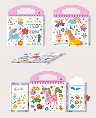 Primul meu kit de desenat - Prietenii Unicorni, Haku Yoka, portabil [3]