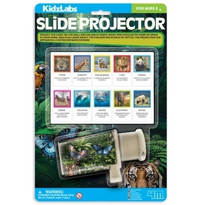 Noutati - Proiector de diapozitive KidzLabs - Animale salbatice