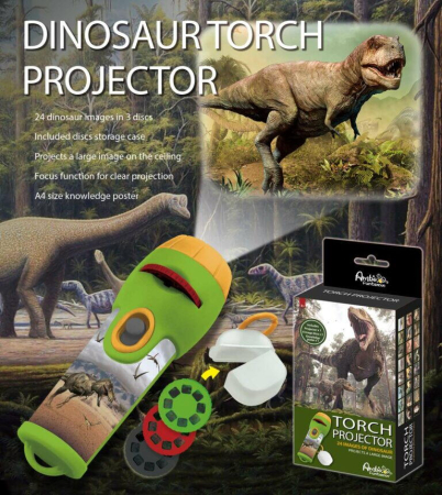 Proiector tip lanterna - Descopera dinozaurii [1]