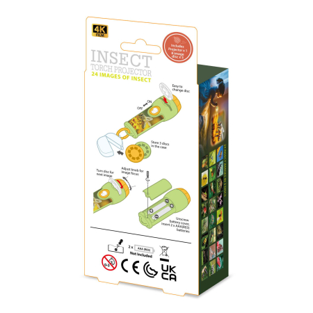 Proiector tip lanterna - Descopera insecte [2]