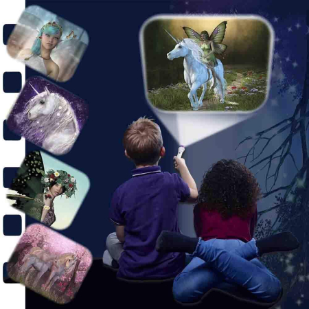 Proiector tip lanterna - Zane si unicorni [3]