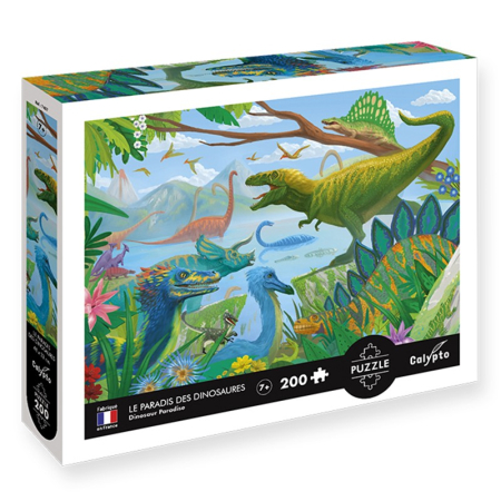 Puzzle - Puzzle 200 Piese - Dinozauri - Sentosphere