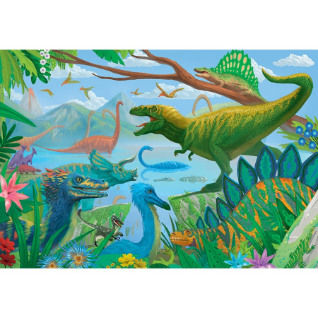 Puzzle 200 Piese - Dinozauri - Sentosphere [2]