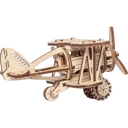 Puzzle 3D Avion - Kit model mecanic [4]