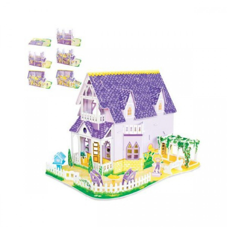 Puzzle 3D Casuta papusilor [1]