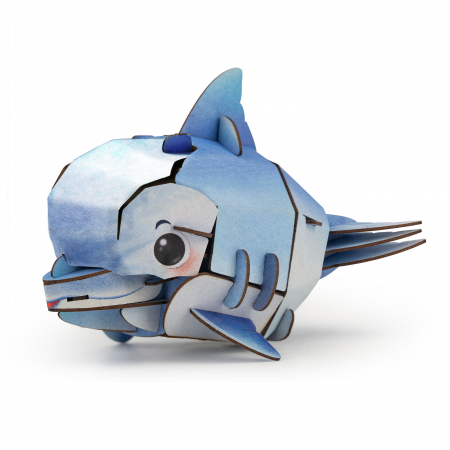 Puzzle 3D cu sunete - Delfin, Build 'n' Sound [5]