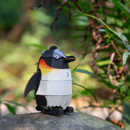Puzzle 3D cu sunete - Pinguin, Build 'n' Sound [6]